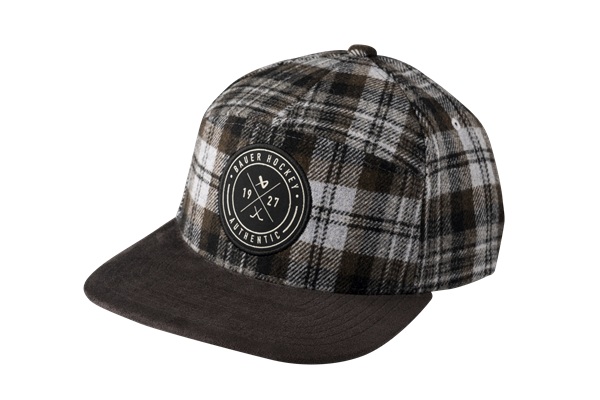 BAUER Plaid Snapback Hat