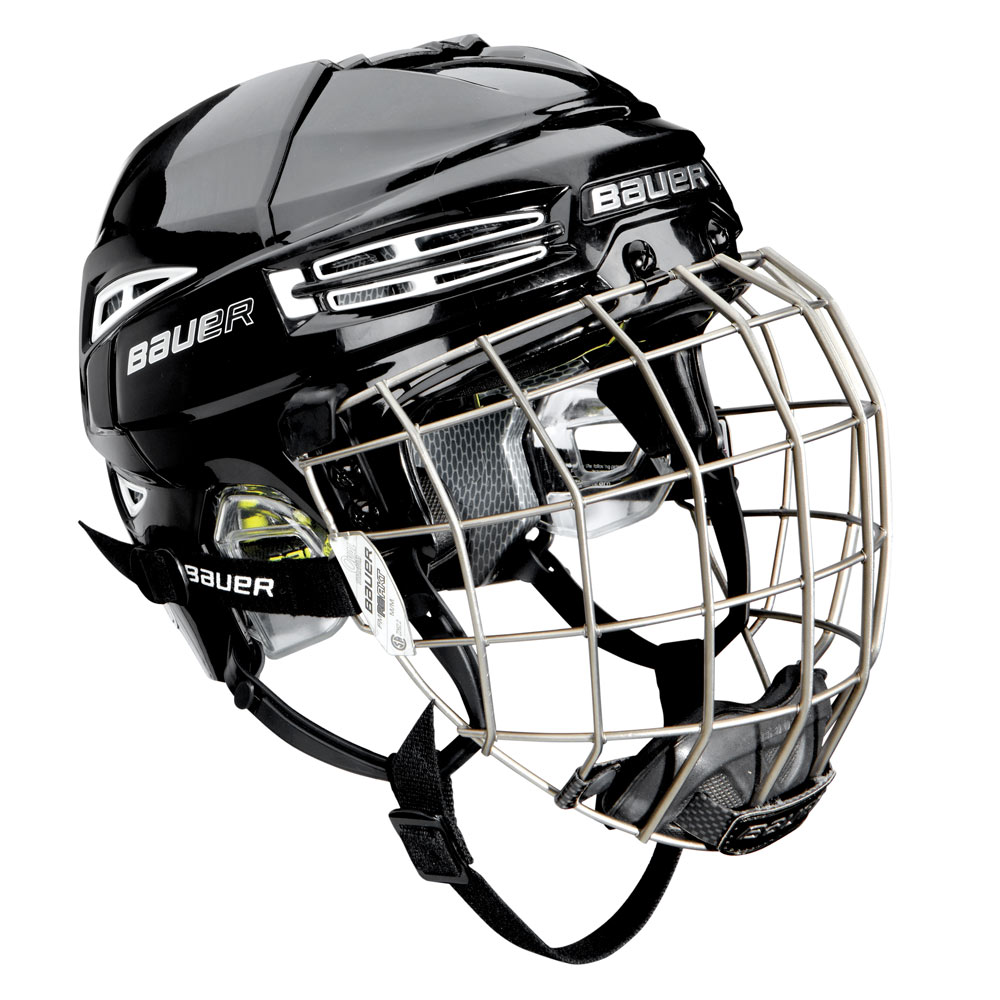 BAUER Re-Akt 75 Hockey Helmet Combo Ice Hockey Protective Helmet with Cage 