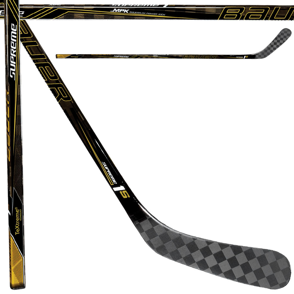 BAUER Supreme 1S Griptac Hockey Stick- Sr '16