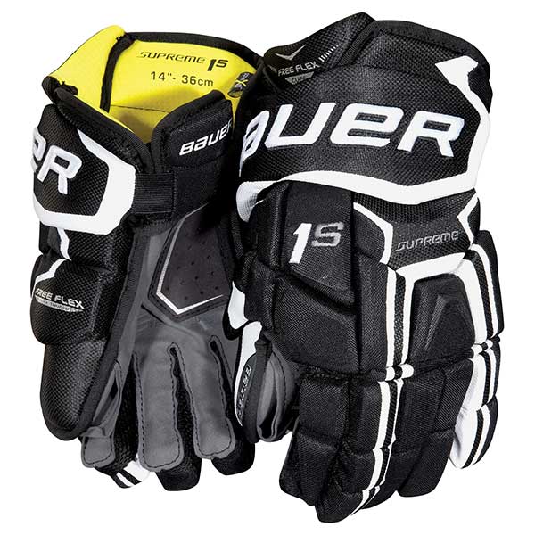 Bauer 1s pro stock gloves outlet