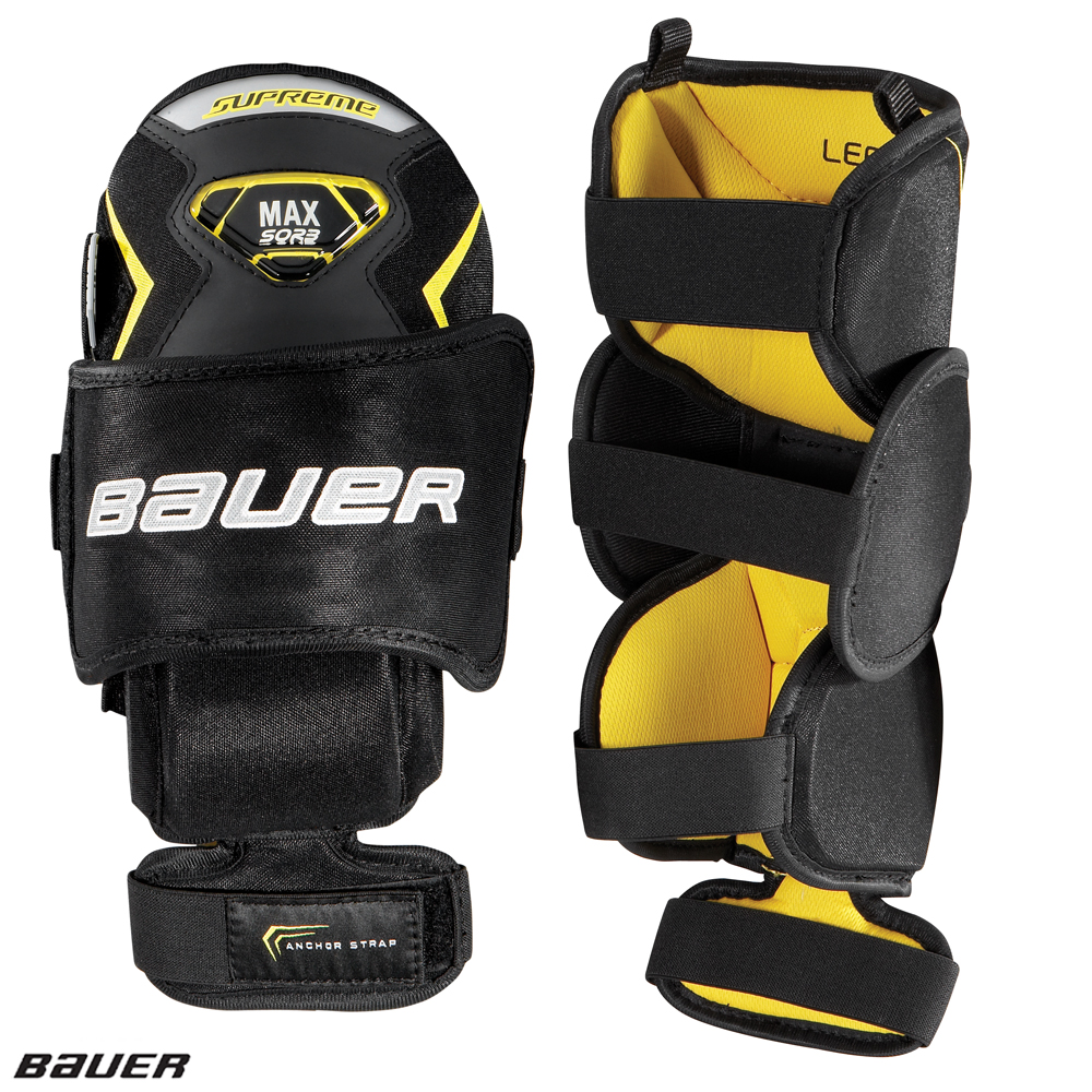 BAUER Supreme Goalie Knee Guards Jr