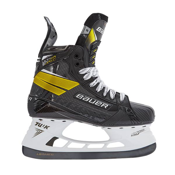 The Ultrasonic is the most advanced of the five models of new Bauer Supreme skates
