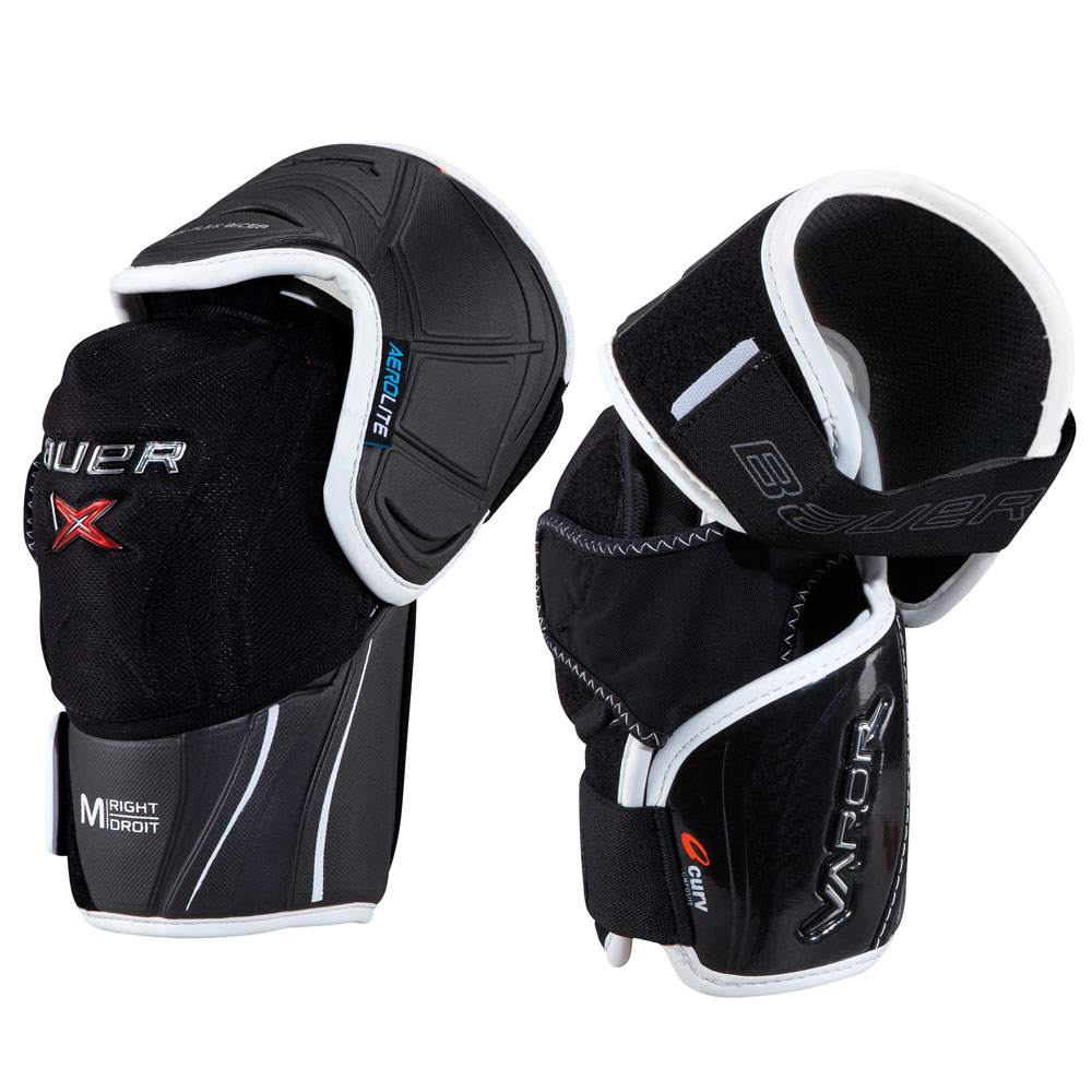 BAUER - バウアー　BAUER S18 VAPOR 1X LITE SHIN ELBOW Bauer Vapor 1X Lite Hockey Elbow Pads - Senior | Pure Hockey
