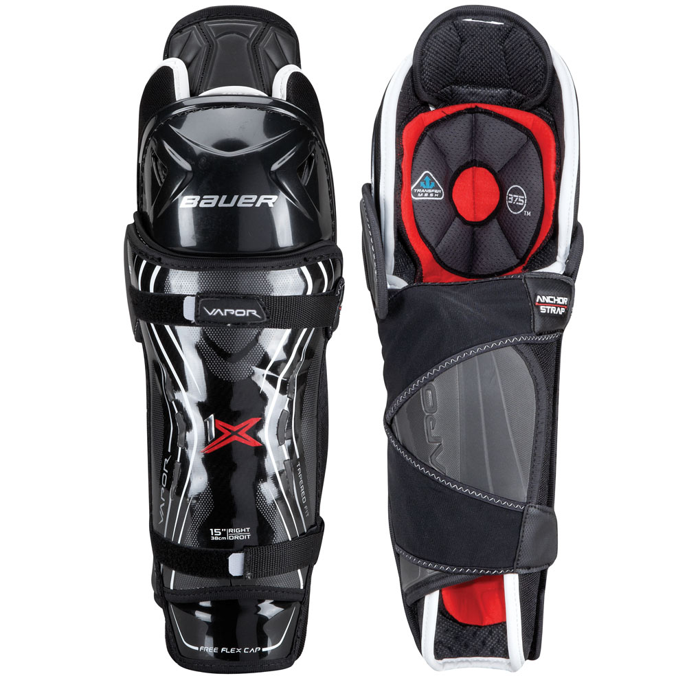 BAUER Vapor 1X Shin Guards- Jr '16