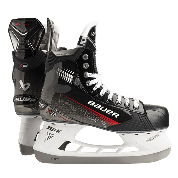 BAUER SUPREME CUSTOM 100 MEN'S ICE HOCKEY SKATES SIZE 8 D SKATE,NICE  CONDITION