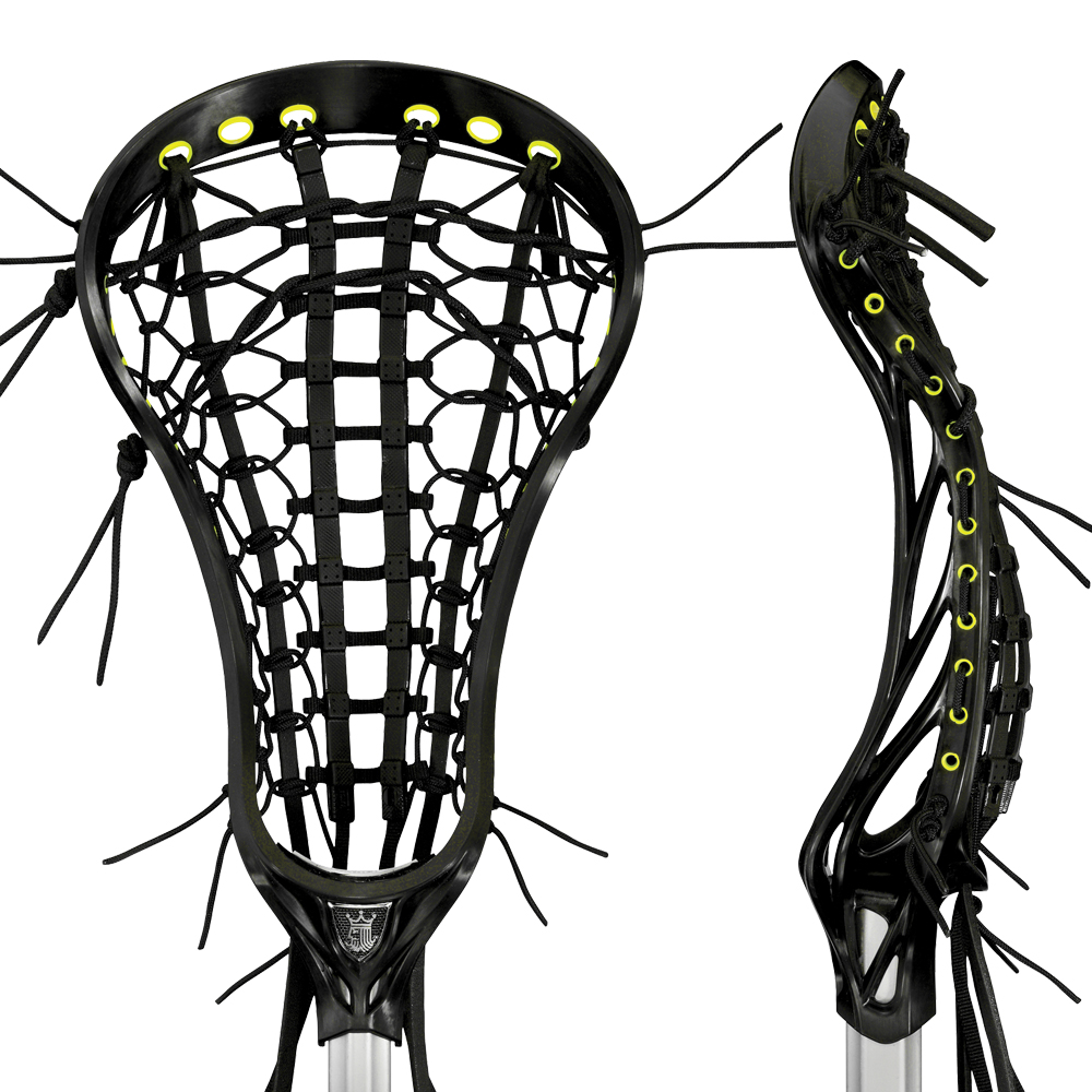 NEW Brine Mantra III Women's Strung Lacrosse Head  Black/Vibe Yellow Lists@ $140 
