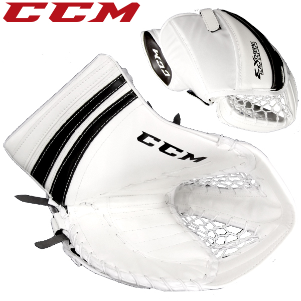 Gant De Hockey CCM Extreme Flex 500 Senior - Blanc Excellent État