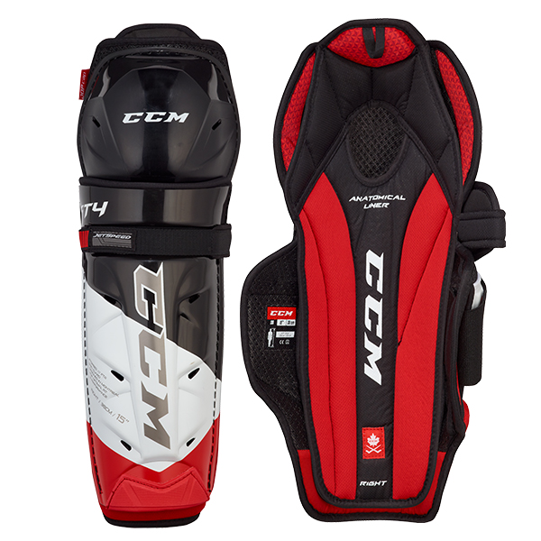 CCM Jetspeed FT4 Shin Guards Sr