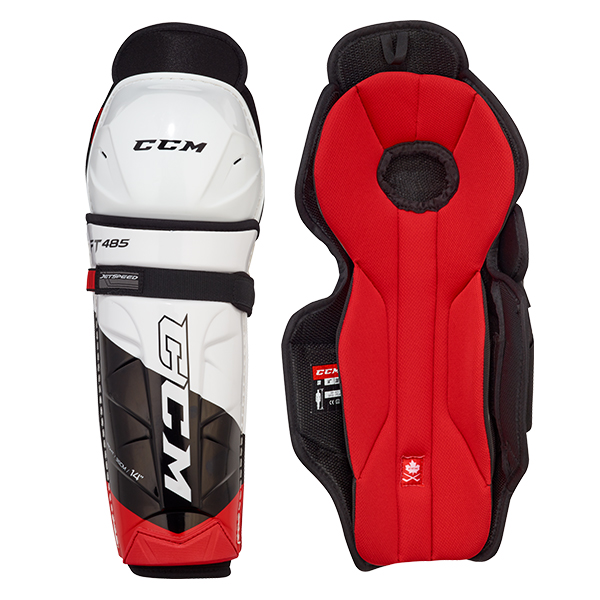 CCM Jetspeed FT485 Shin Guards Sr