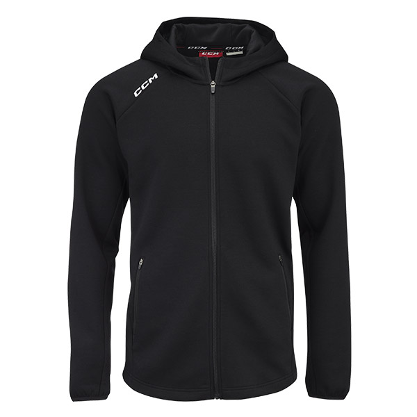 CCM Premium Tech Fleece Full Zip Hoodie- Sr