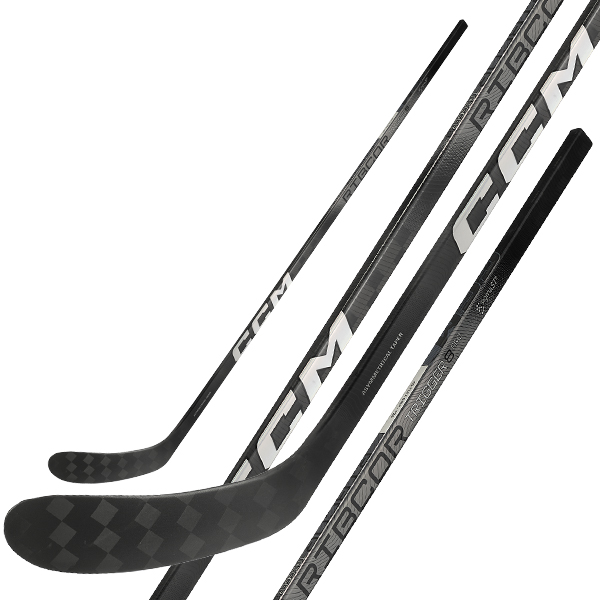 CCM Ribcor Trigger 8 Pro Chrome Edition Hockey Stick- Jr