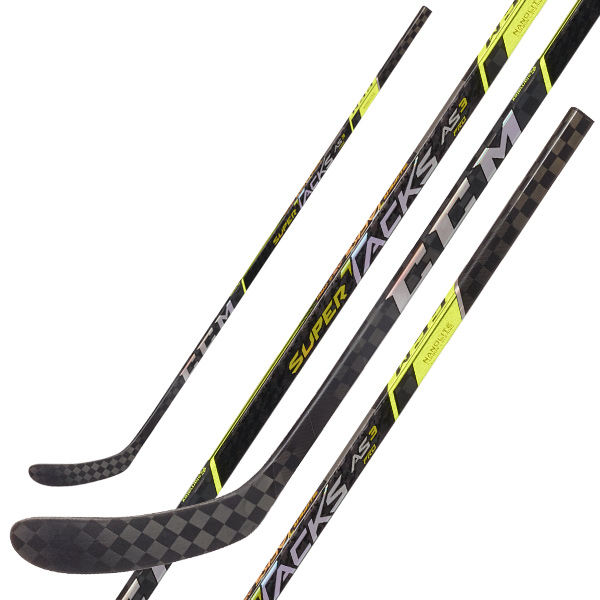 CCM Super Tacks AS3 Pro Stock Hockey Stick RH 