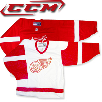 ccm red wings jersey