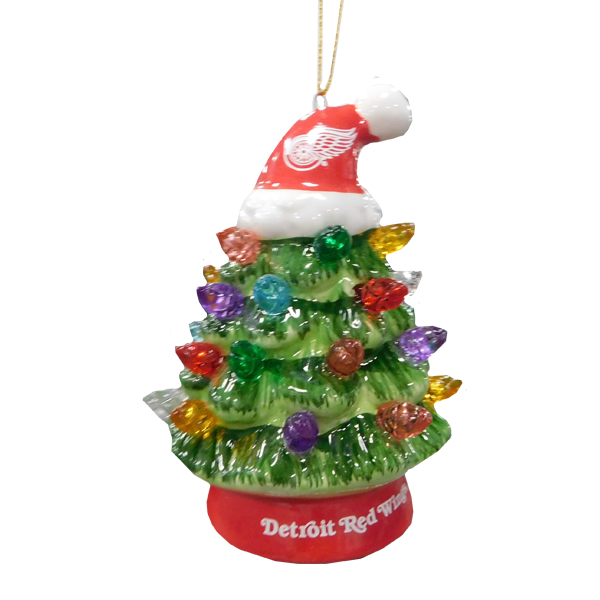 Michigan State Evergreen Sports 8 Ceramic Christmas Tree - Detroit City  Sports