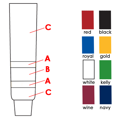 Ice Hockey Socks Size Chart