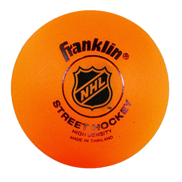 Hard Orange Low Bounce Roller Hockey Ball A & R Street Hockey Ball 