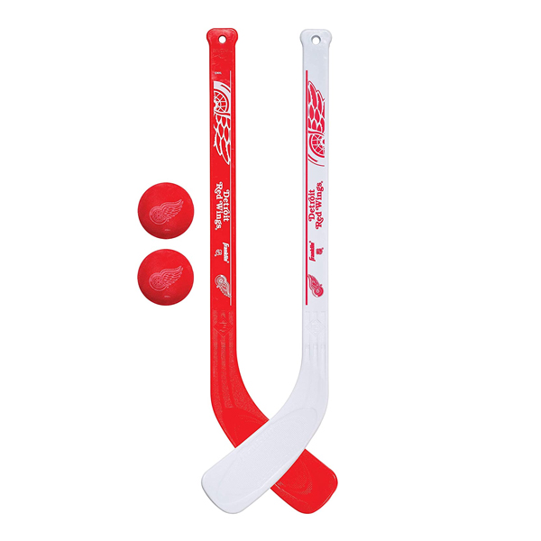 custom printed wood mini goalie stick knee hockey