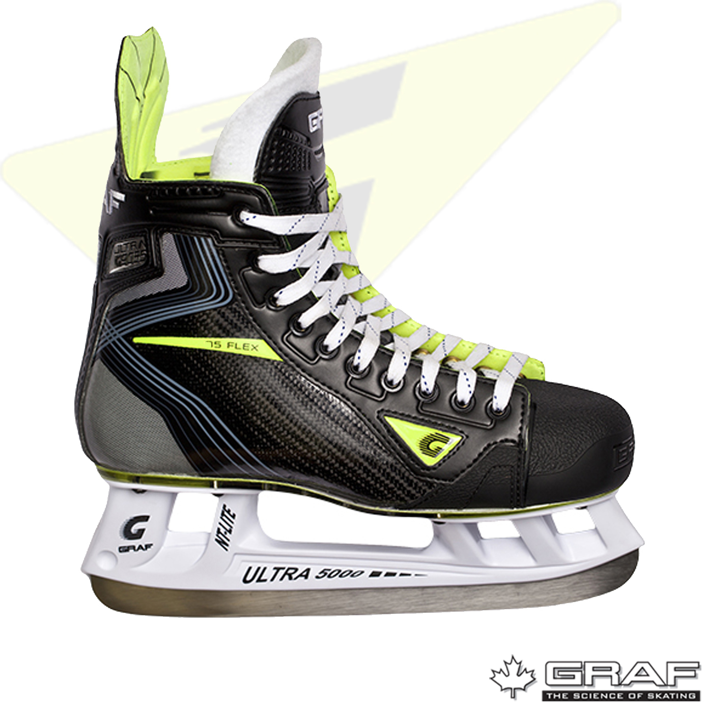 huiswerk had het niet door Geestelijk GRAF G9035 75 Flex Hockey Skates- Sr