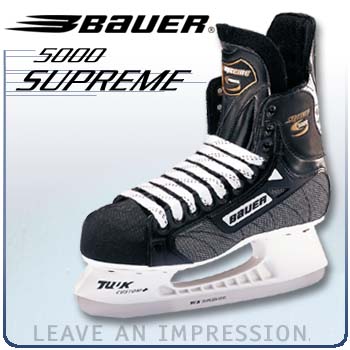 Bauer Supreme 5000 Hockey Skates CLOSEOUT ('00 Model)- Senior