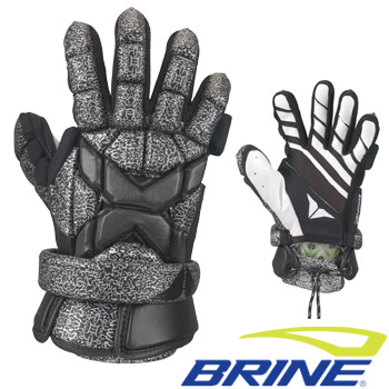 Brine lacrosse goalie gloves on sale
