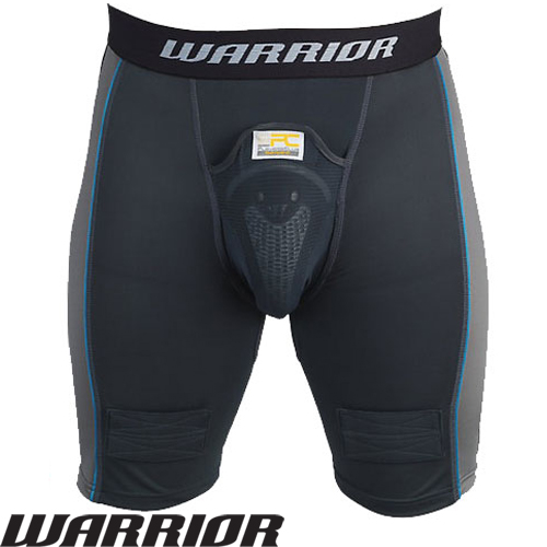 Warrior Nutt Hut senior hockey compression jock short large black breathable 