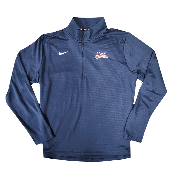 NIKE USA Pacer ¼ Zip Pull Over- Sr