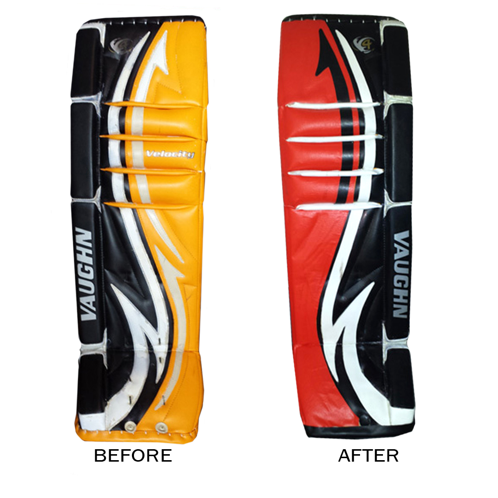 Pre cut sales goalie pad wrap