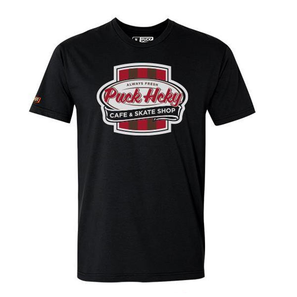 PUCK HCKY Double Double Tee Sr