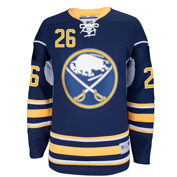 Buffalo Sabres YOUTH Home Reebok Premier 7185 Jersey - Hockey