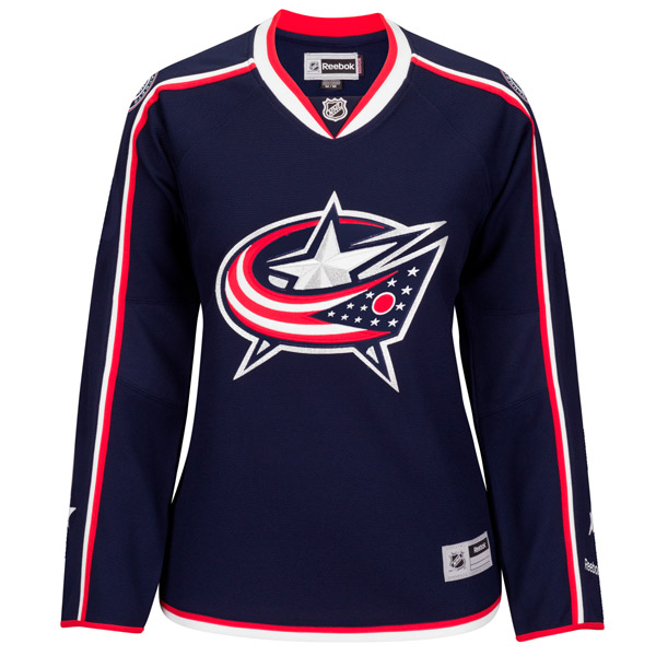 REEBOK 7214 Center Ice Premier Women's NHL Jersey Columbus