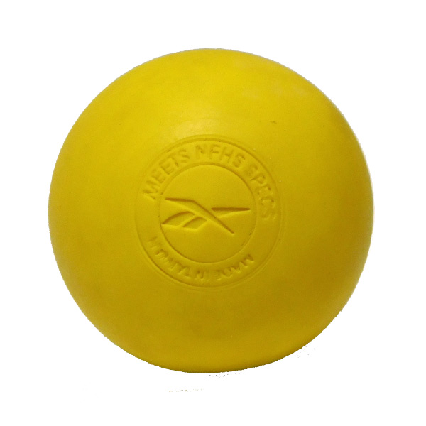 REEBOK Yellow Lacrosse Ball NonNOCSAE