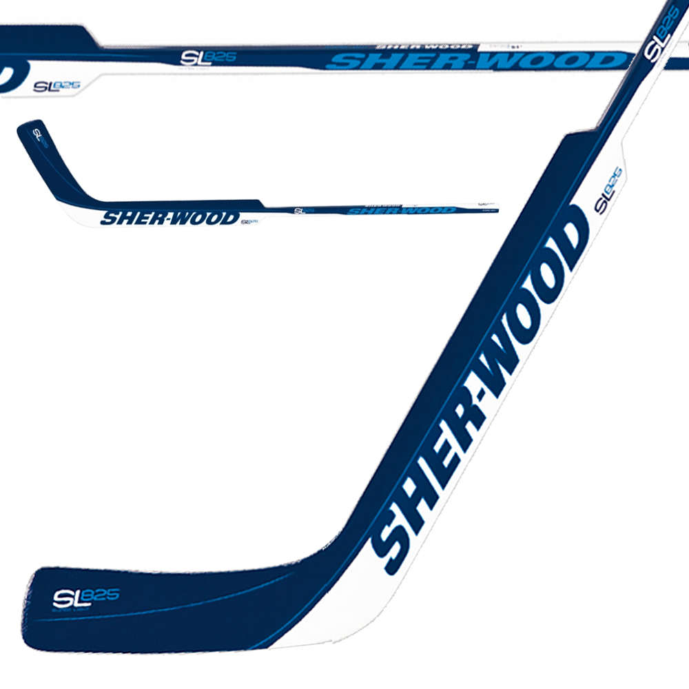 Sherwood T70 composite goal stick left 24" PP30 white new hockey goalie int 