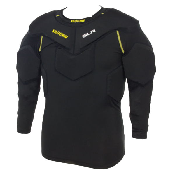Men’s Padded Compression Shirt Long Sleeve Shoulder Chest Rib Protector  T-Shirt : : Clothing, Shoes & Accessories