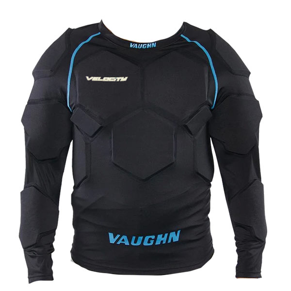 VAUGHN V9 Pro Padded Goalie Compression Shirt- Sr