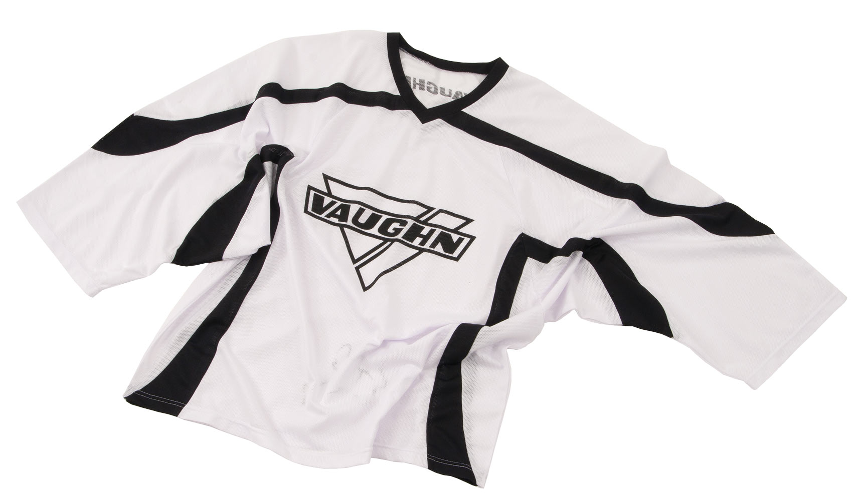 Pearsox 100 Denier Blank Polyester Hockey Jersey - White (Adult Goalie)