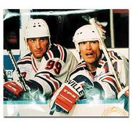 Wayne Gretzky & Mark Messier Autographed Photo