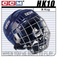 CCM HK10 X-Ray Hockey Helmet Combo (w/ FM480 Chrome Cage)