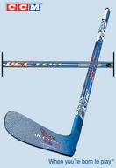 CCM Vector V110c TEXALIUM Composite Stick- Intermediate