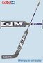 CCM H8 Goal Stick- Senior