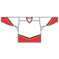 Calgary 15000 Gamewear Jersey (Uncrested) - White - YOUTH