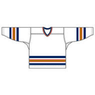 Edmonton 15000 Gamewear Jersey (Uncrested) - White