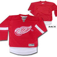 OuterStuff RBK Premier Blank Red Wings Jersey- Junior