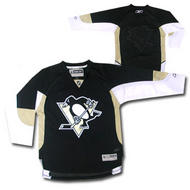OuterStuff Premier Blank Pittsburgh Penguins Jersey- Junior