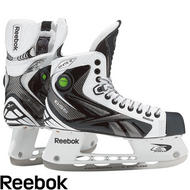 REEBOK 20K White Hockey Skate- Jr