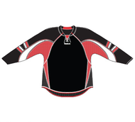 Ottawa 25P00 Edge Gamewear Jersey (Uncrested) - Black- Senior