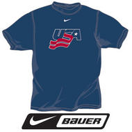 Team USA IIHF Jersey S/S Tee- Senior