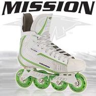 Mission Boss Black Roller Hockey Skates- Senior