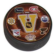 Inglasco NHL Souvenir Puck - Vintage Teams
