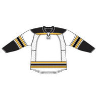 Boston 25P00 Edge Gamewear Jersey (Uncrested) - White- Senior