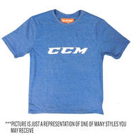 Columbus Blue Jackets Shirt Mens Medium Blue Adidas NHL Hockey Casual  Distressed